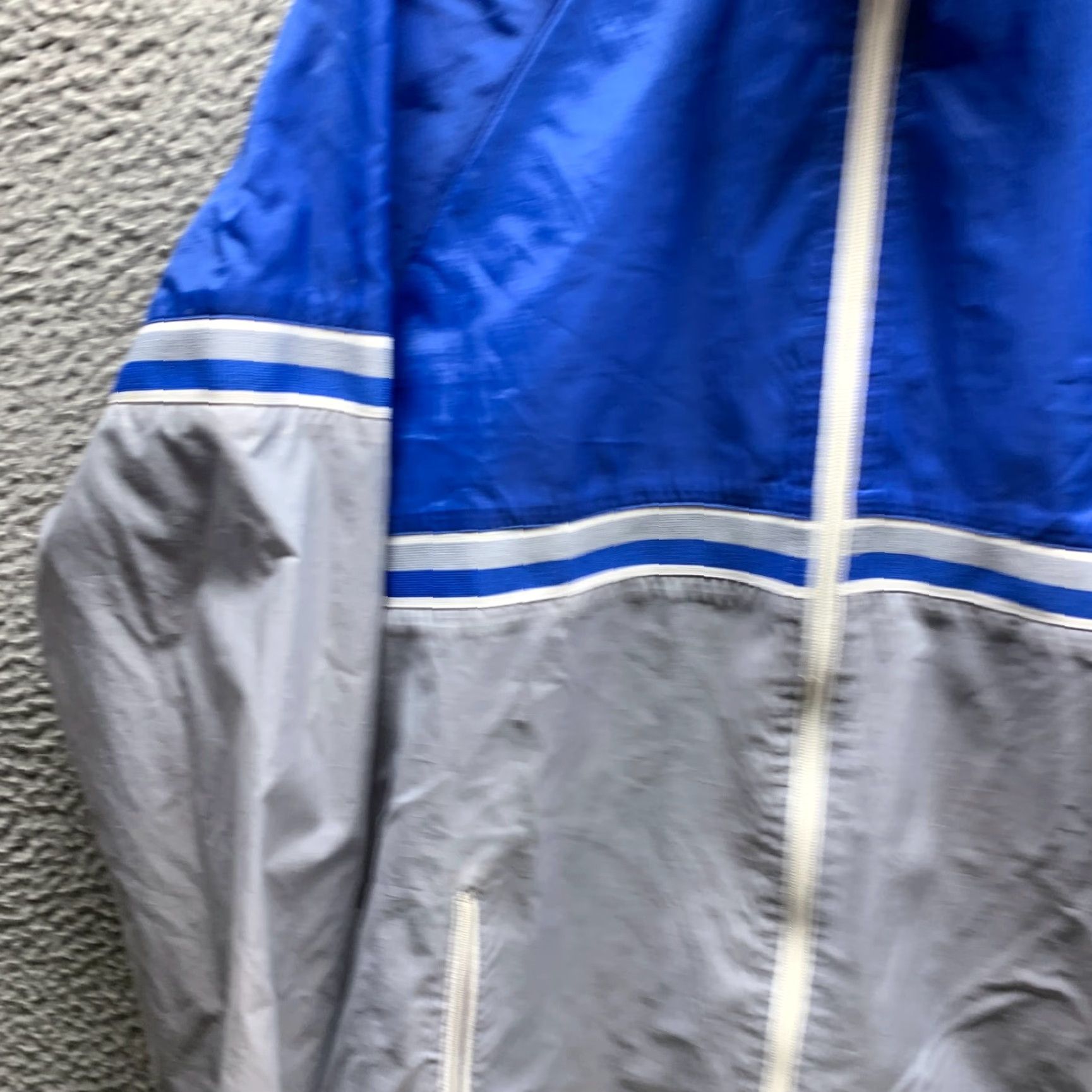 McGregor VINTAGE MacGregor Jacket Mens Racing Windbreaker Zip Blue Stripes Bomber Short Size US M / EU 48-50 / 2 - 3 Thumbnail
