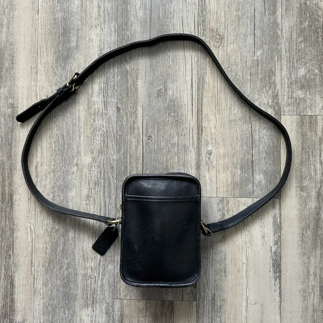 Coach Vintage Coach 9973 Kit Black Leather Bag Size ONE SIZE - 1 Thumbnail