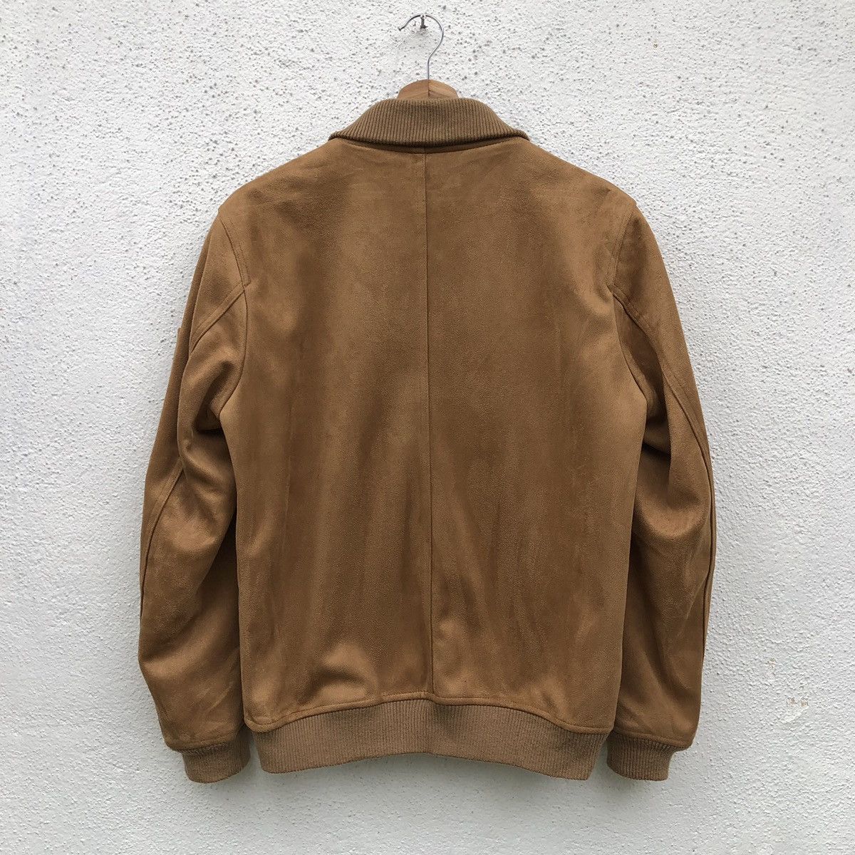 Denime DENIME Men’s Suede Ma-1 Bomber Jacket Size US M / EU 48-50 / 2 - 13 Thumbnail