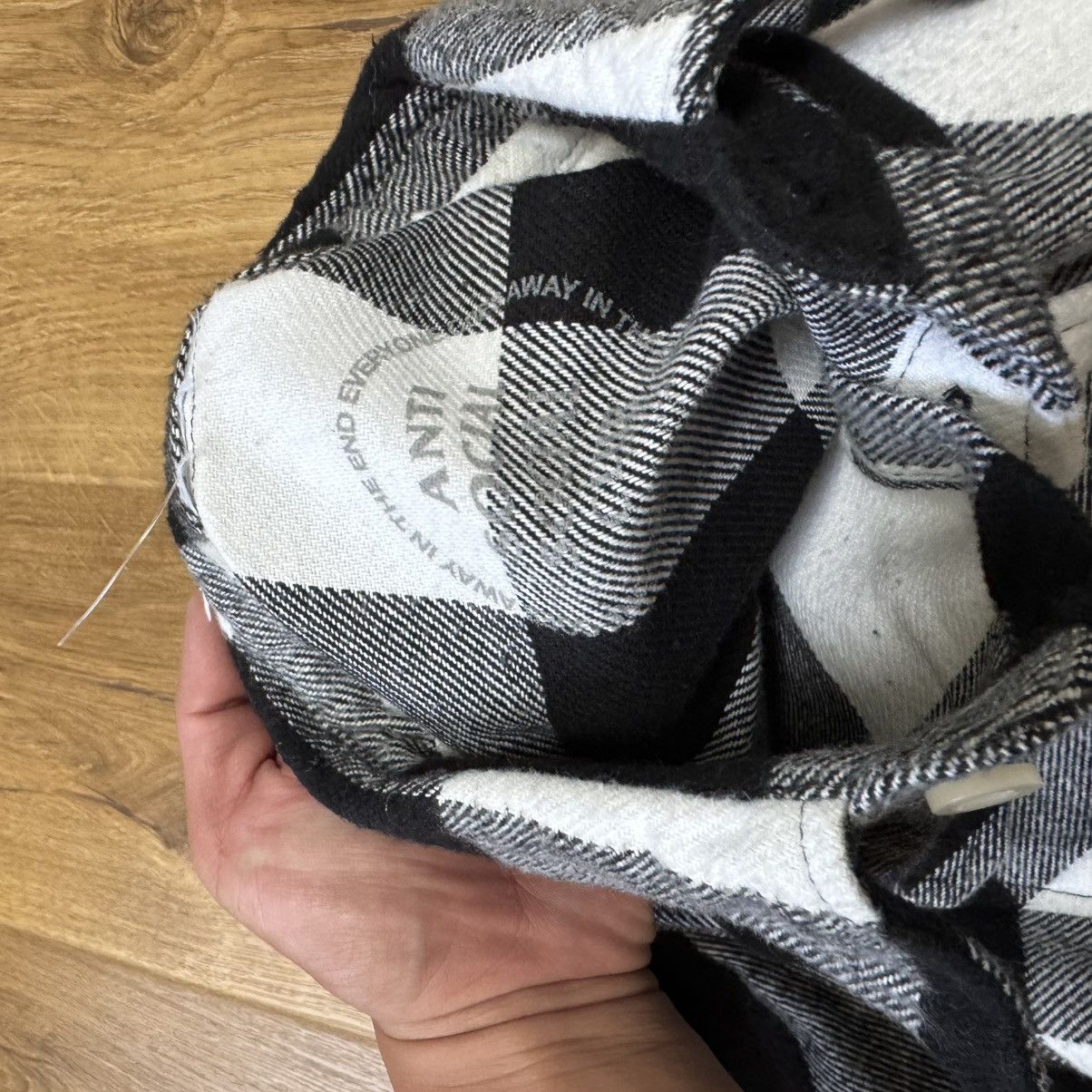 Anti Social Social Club ASSC SS19 KKOCH FLOWER WHITE FLANNEL Size US M / EU 48-50 / 2 - 3 Thumbnail