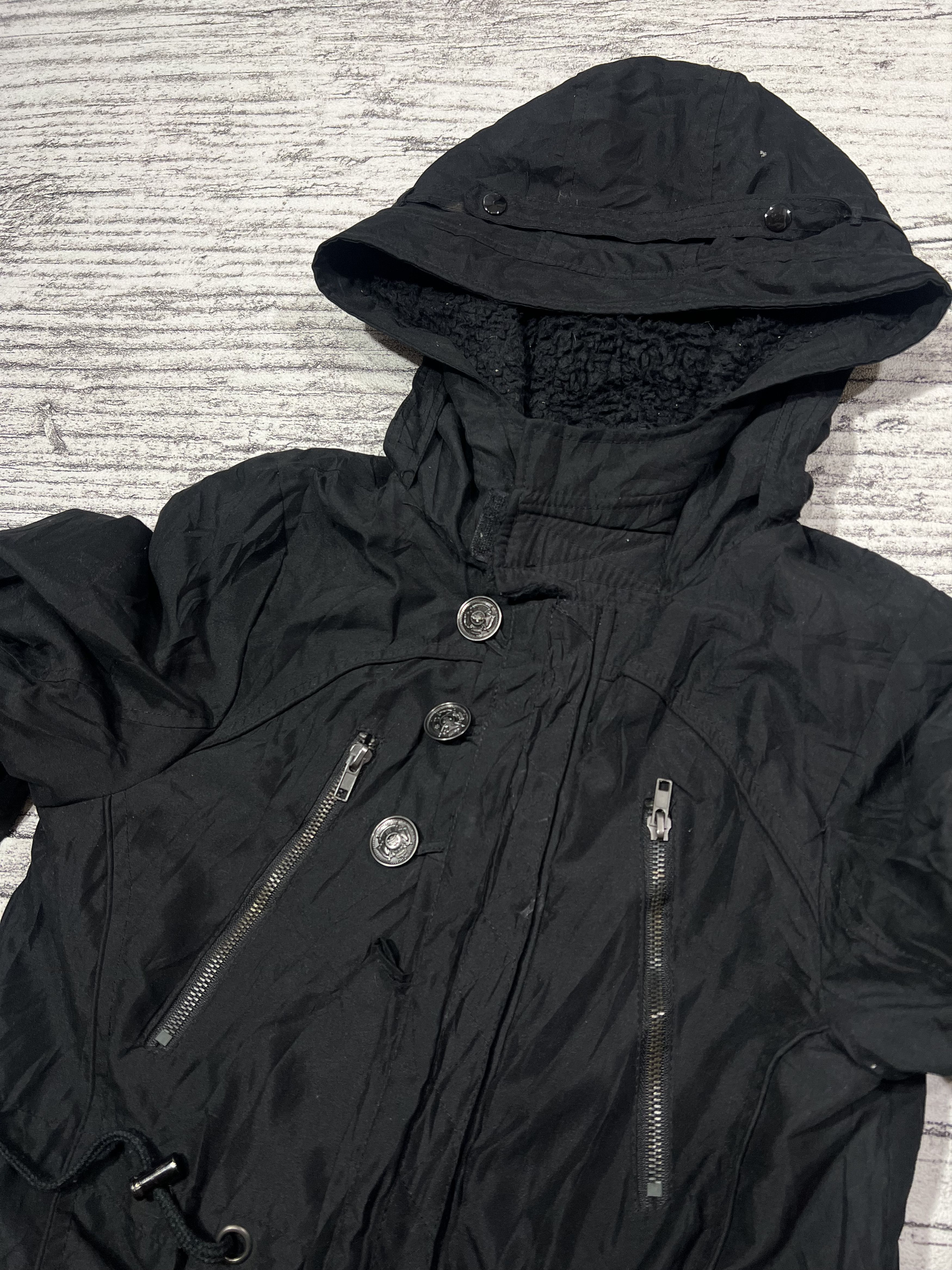 Japanese Brand 2000s Archival Bondage Suspender Fleece Hodded y2k Lgb Ifsix Size US S / EU 44-46 / 1 - 3 Thumbnail