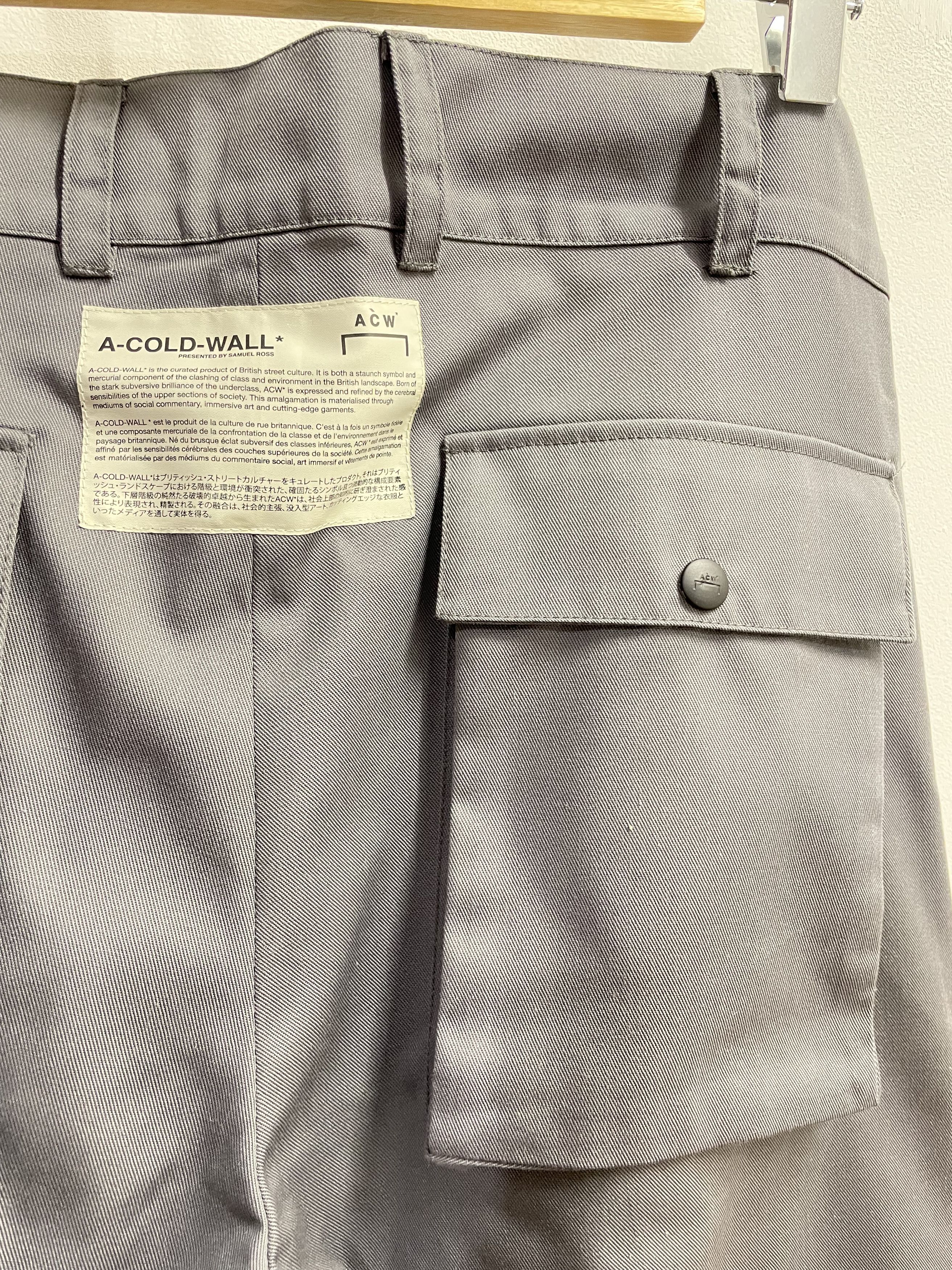 A-COLD-WALL* A-Cold-Wall* Cargo Pants (0974) Size US 35 - 6 Thumbnail