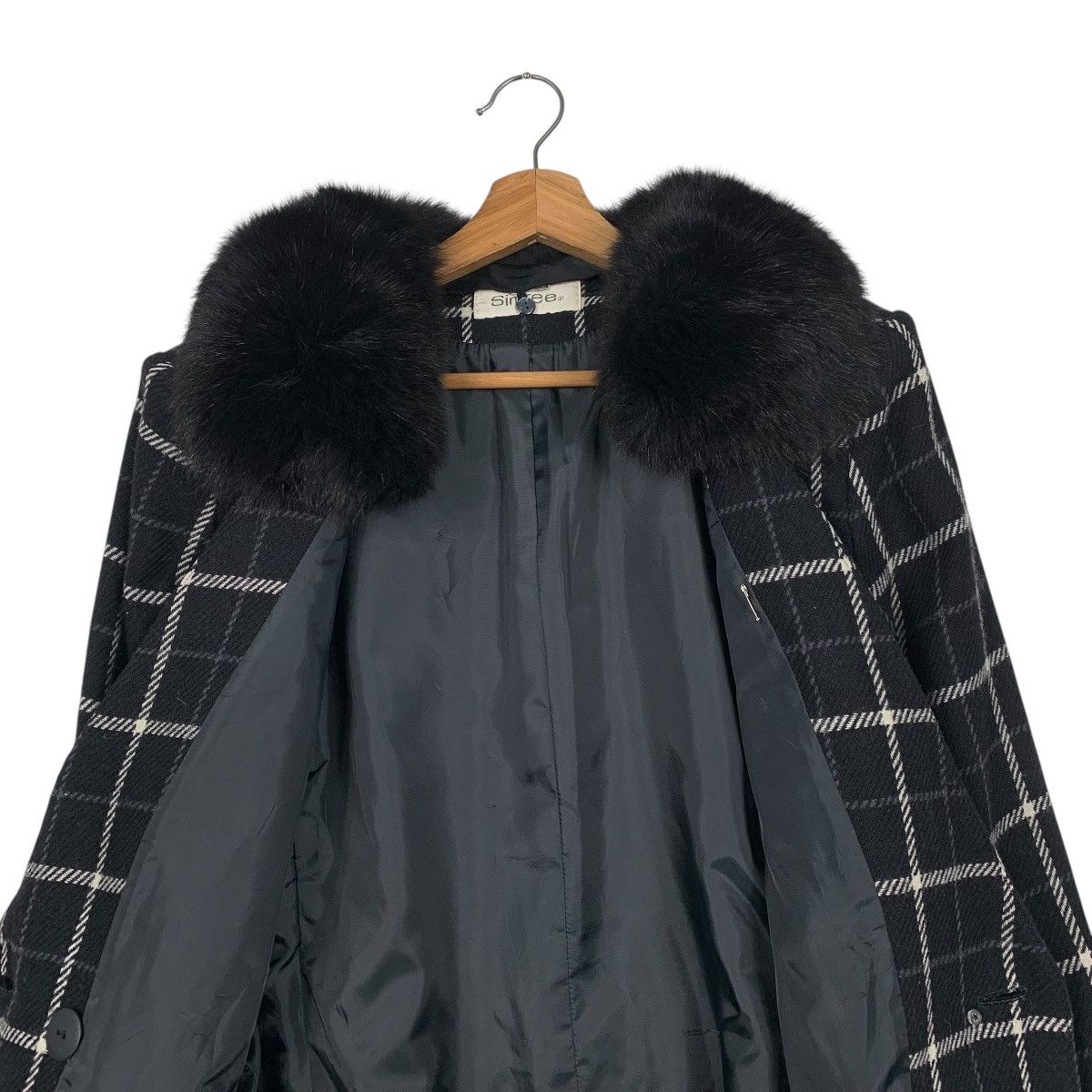 Japanese Brand Japanese Brand Simree Checkered Double Breasted Wool Jacket Size M / US 6-8 / IT 42-44 - 12 Thumbnail