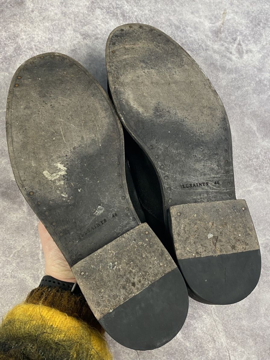 Allsaints AllSaints Black Suede Shoes Size: 44 Flexible Heel Counter Size US 11 / EU 44 - 7 Thumbnail
