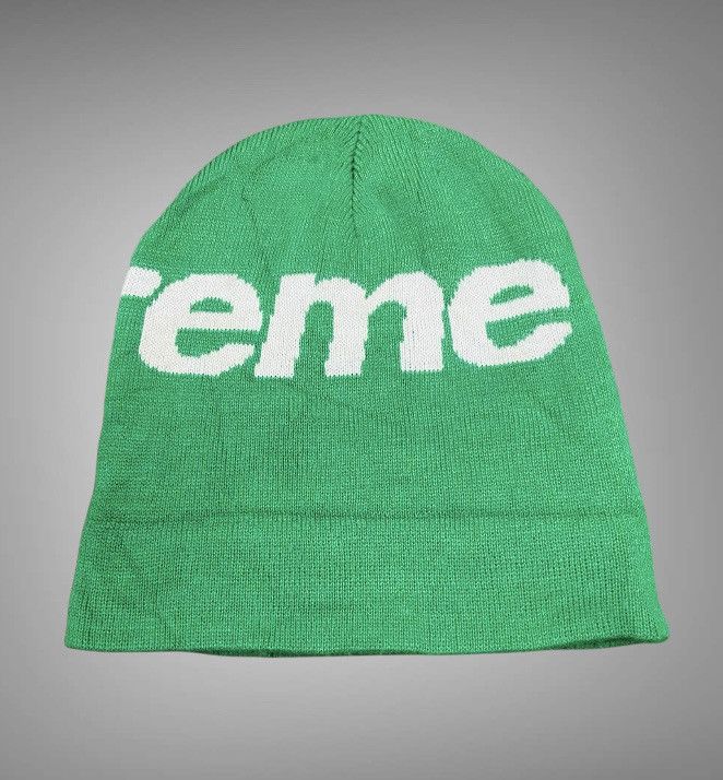 Supreme 🔥🔥🔥 Supreme Big Logo Beanie Size ONE SIZE - 4 Thumbnail