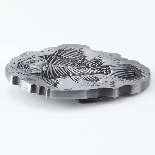 Other Belts Fossil Fish Skeleton belt buckle ( no belt ) Size ONE SIZE - 2 Thumbnail