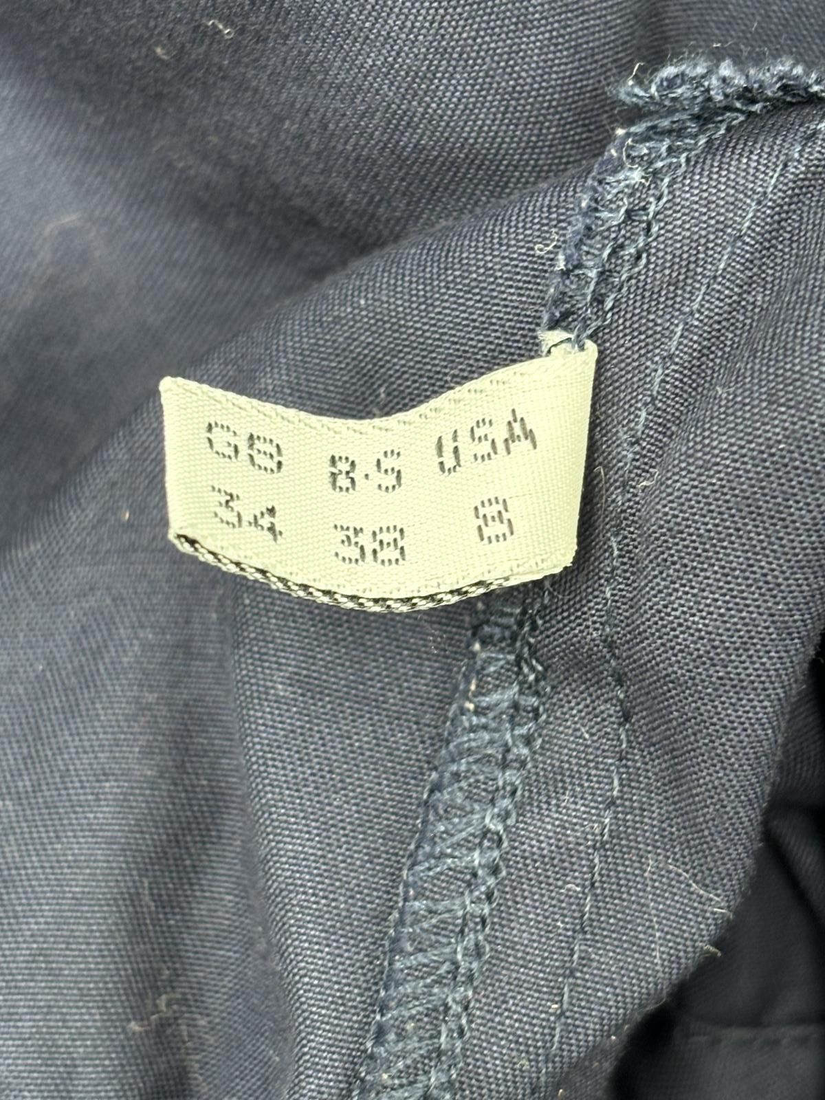 Issey Miyake Issey Miyake Cotton Double Breasted Navy Trench Coat Size 8 Size M / US 6-8 / IT 42-44 - 5 Thumbnail