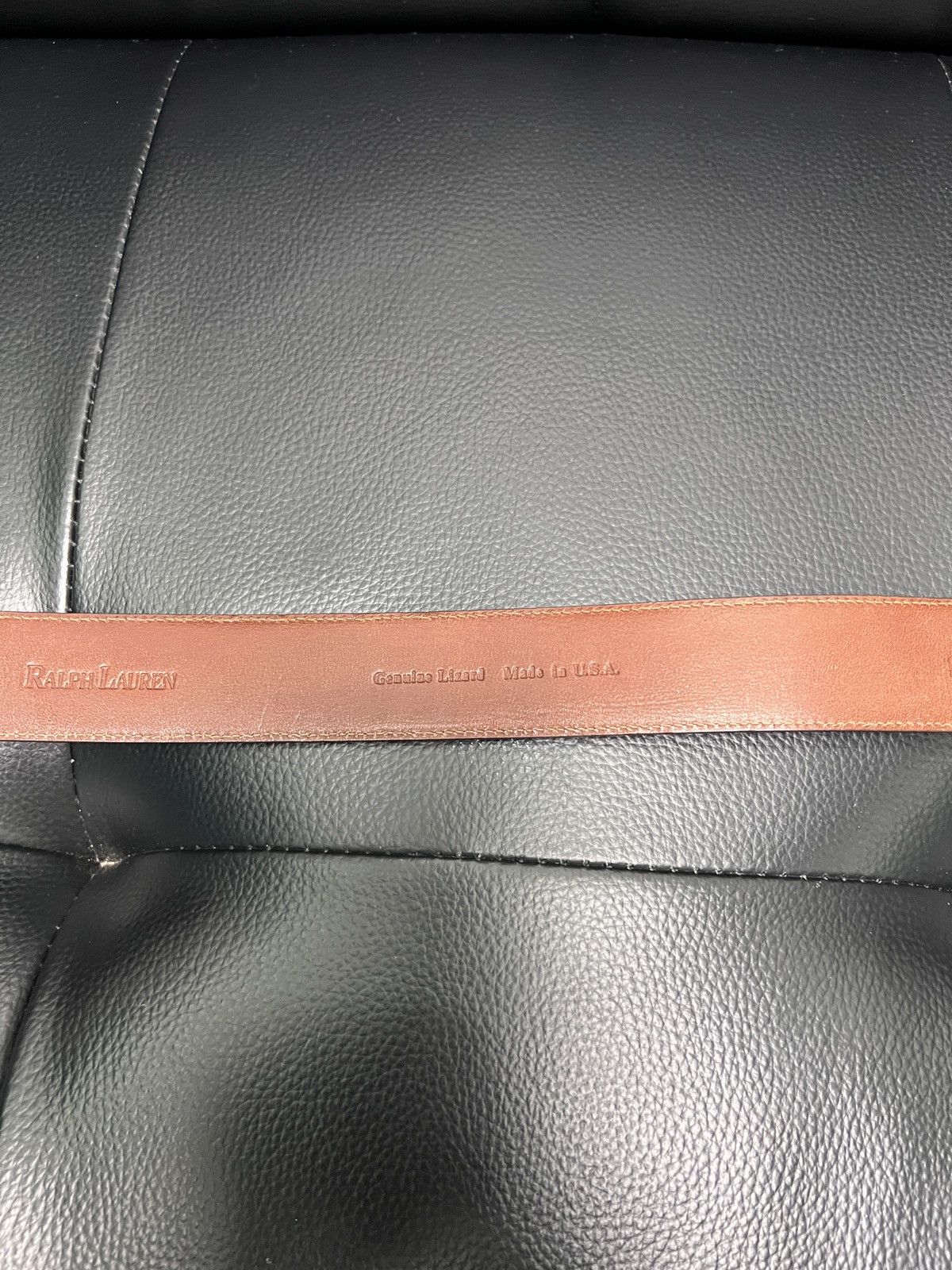 Ralph Lauren Ralph Lauren Vintage Leather Belt Size ONE SIZE - 17 Thumbnail