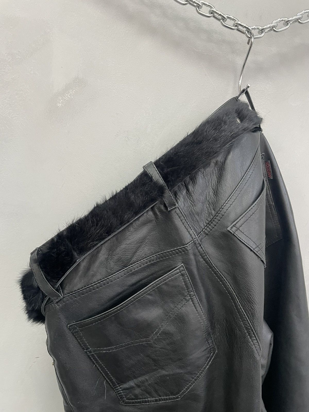 Hysteric Glamour Fur fuzzy leather hype rare leather belt lgb style Size ONE SIZE - 7 Thumbnail