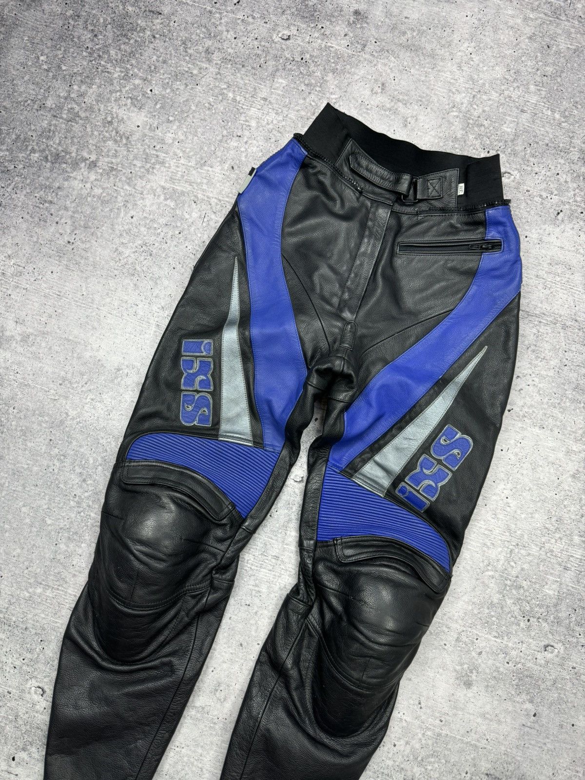 Genuine Leather Vintage IXS Racing Moto Genuine Leather Professional Pants Size 26" / US 2 / IT 38 - 5 Thumbnail