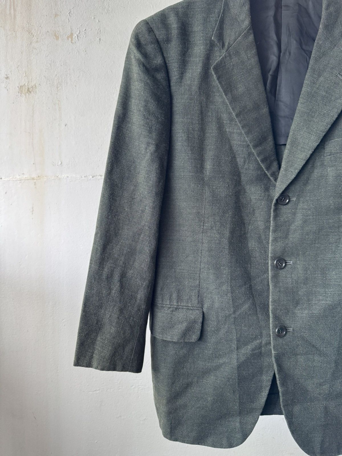 Issey Miyake Issey Miyake Design Studio Cupra Lining Wool Blazer Size US M / EU 48-50 / 2 - 3 Thumbnail