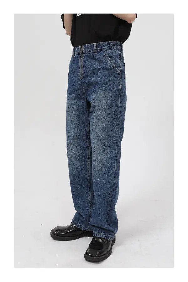 Japanese Brand Harada x Arai Japanese style straight zipper design jeans Size US 32 / EU 48 - 2 Thumbnail