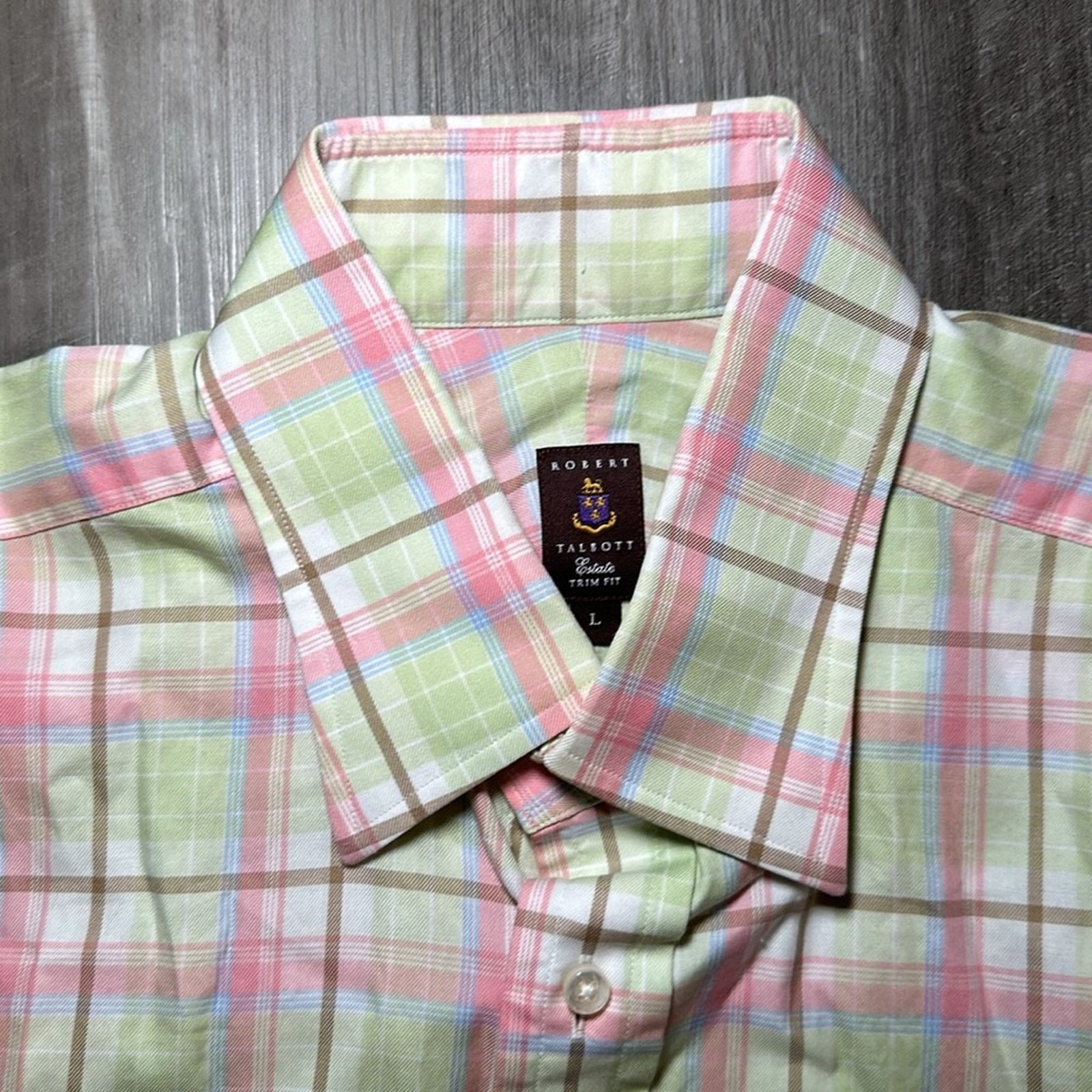 Robert Talbott Robert Talbott Estate Trim Fit Long Sleeve - Large Size US L / EU 52-54 / 3 - 6 Thumbnail