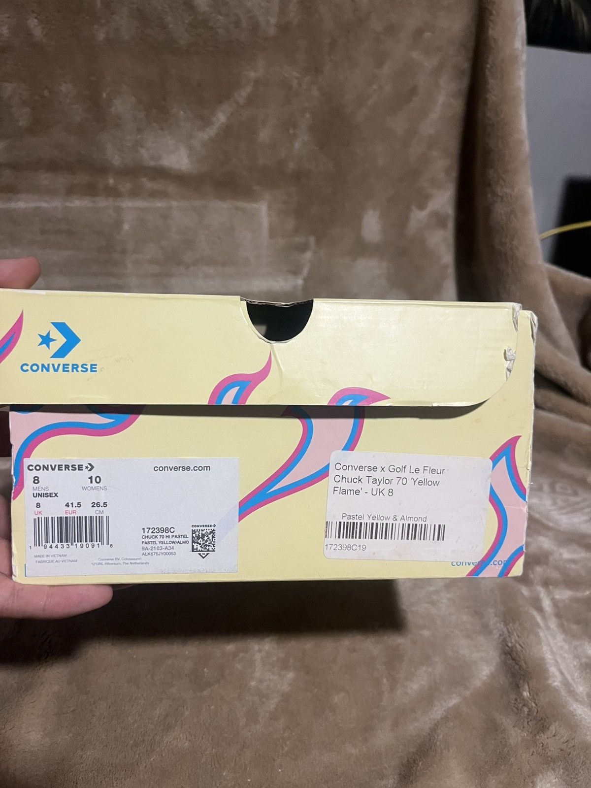 Converse Size 8 Converse Golf Le Fleur x Chuck 70 High Flame Size US 8 / EU 41 - 12 Thumbnail