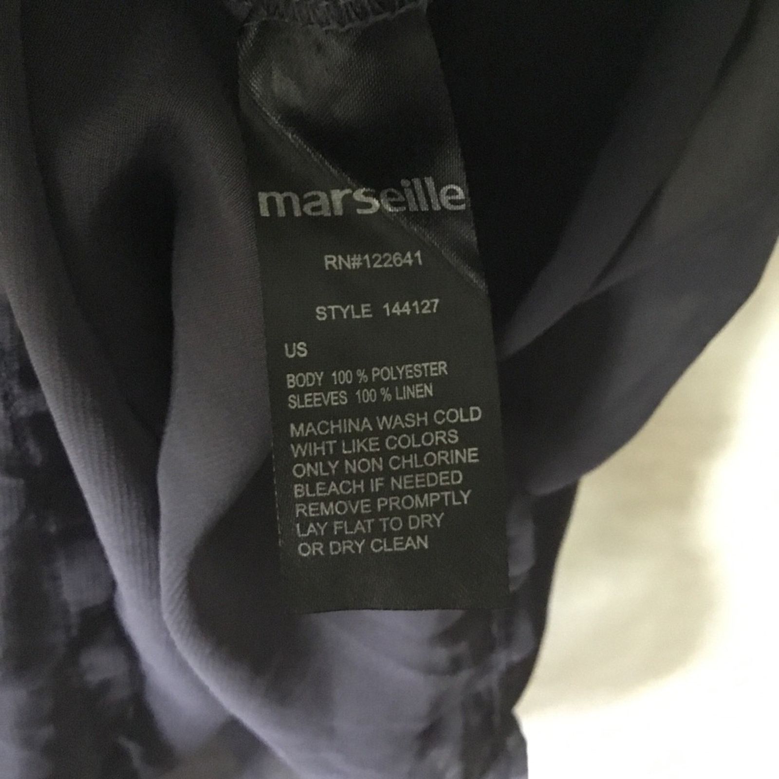 Other Marseille Gray Sheer Asymmetrical Hem Tunic Size S / US 4 / IT 40 - 10 Thumbnail
