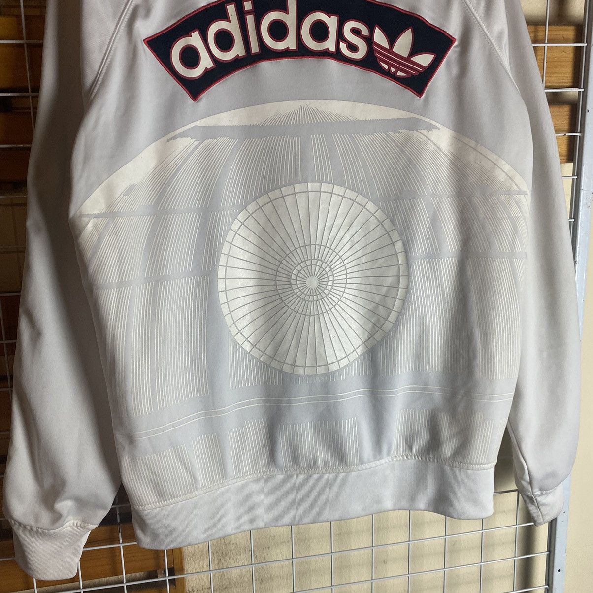 Adidas × RUN DMC × Vintage Adidas starwars troopers embroidered series tracktop jacket Size US L / EU 52-54 / 3 - 4 Thumbnail