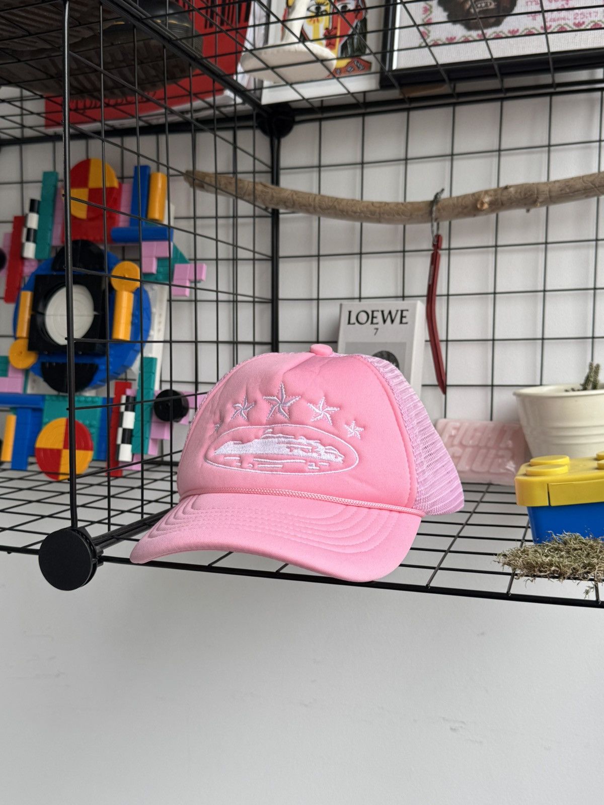 Corteiz Corteiz Alcatraz Pink Cap Size ONE SIZE - 1 Thumbnail