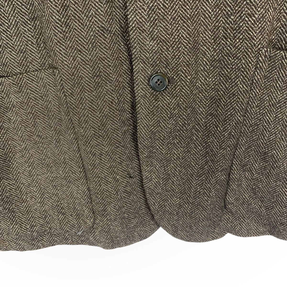 Japanese Brand × Paul Smith × R.Newbold Vintage R. Newbold Brown Blazer Coat Size US L / EU 52-54 / 3 - 5 Thumbnail
