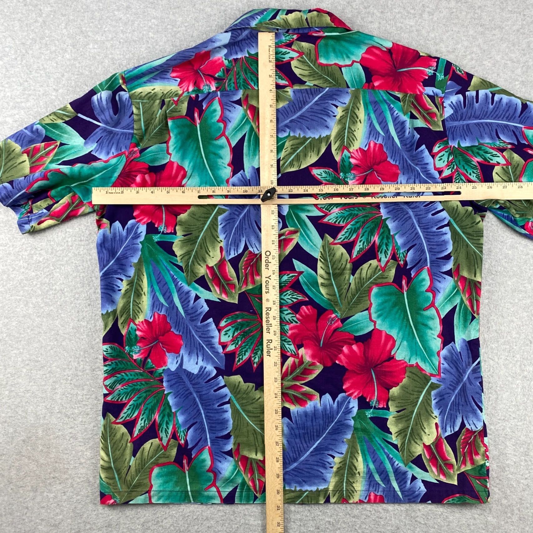 Hilo Hattie VINTAGE Hilo Hattie Shirt Mens XL Floral Blue Hawaiian Button-Up Casual Size US XL / EU 56 / 4 - 5 Thumbnail