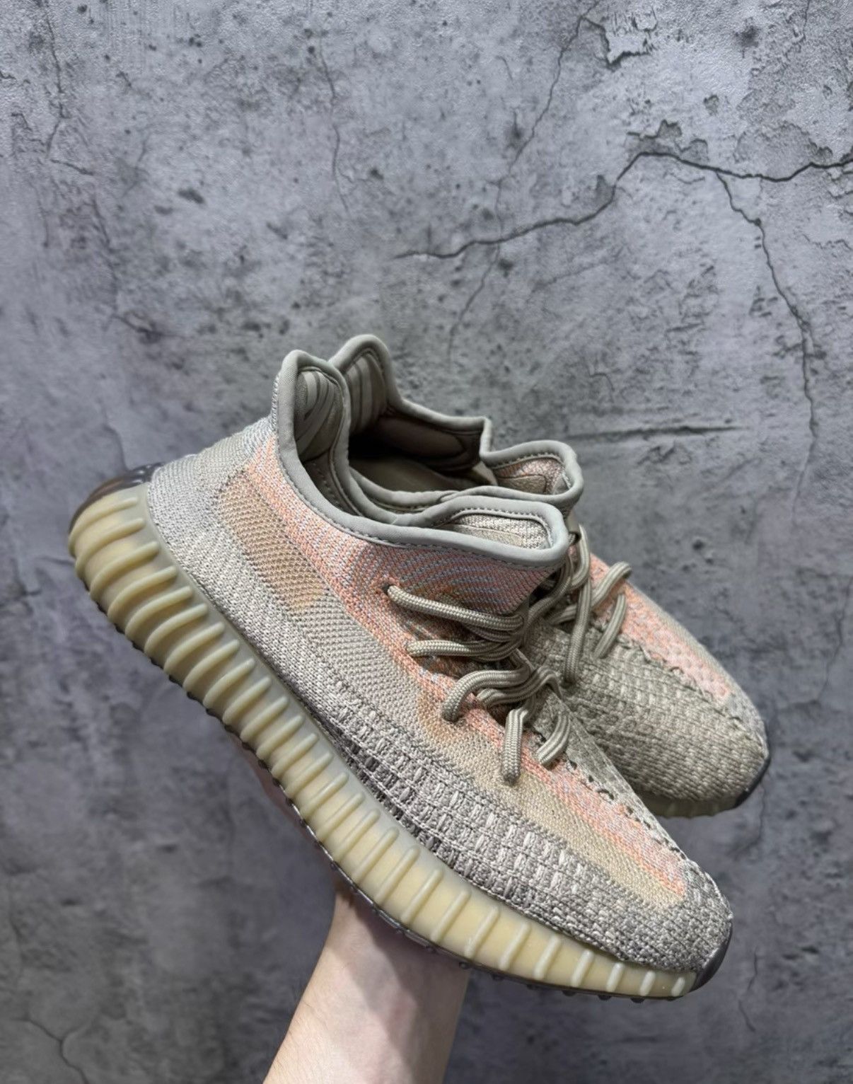 Adidas Adidas Yeezy 350 Sand Taupe Angel K37 Size US 7 / IT 37 - 4 Thumbnail