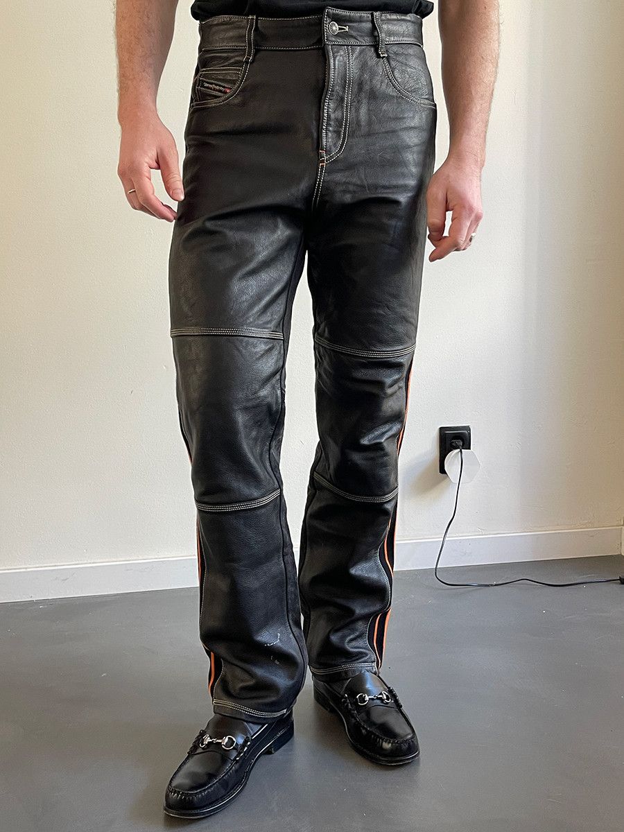 Diesel Diesel Moto Pants Size US 33 - 2 Thumbnail