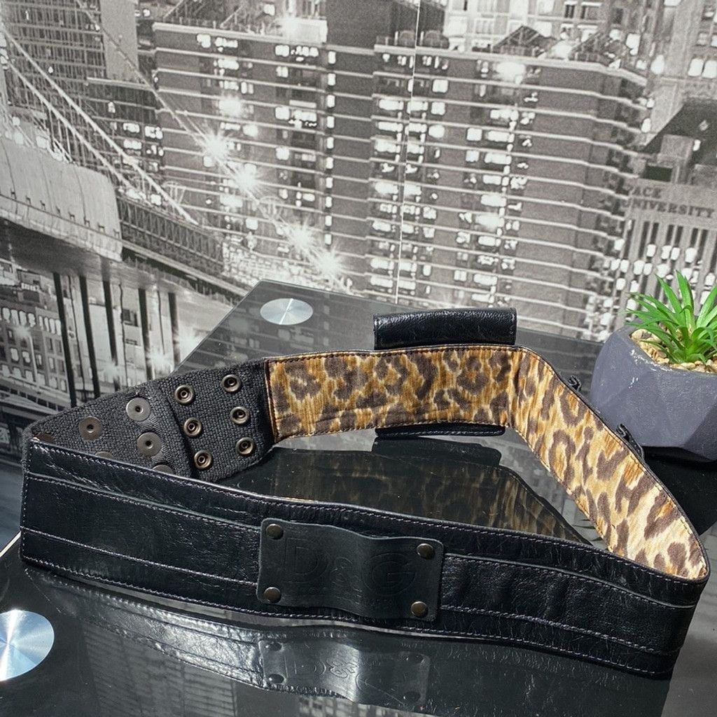 Dolce & Gabbana Authentic DOLCE & GABBANA Leather Waist Pouch Belt Size ONE SIZE - 11 Thumbnail