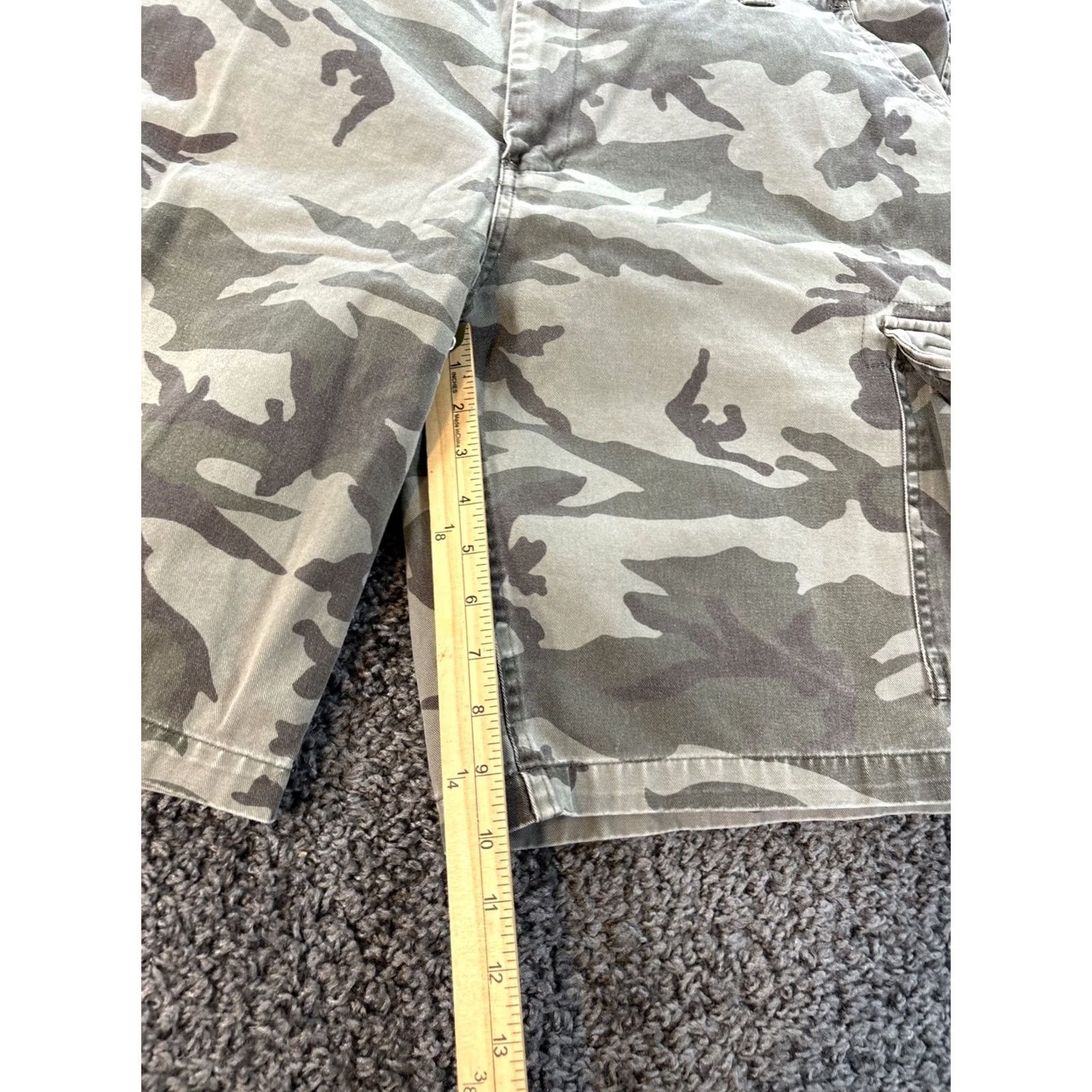 Route 66 VINTAGE Route 66 Cargo Shorts Mens 40 Military Green Camo Paratrooper Rugged Y2K Cargo Size US 40 / EU 56 - 3 Thumbnail