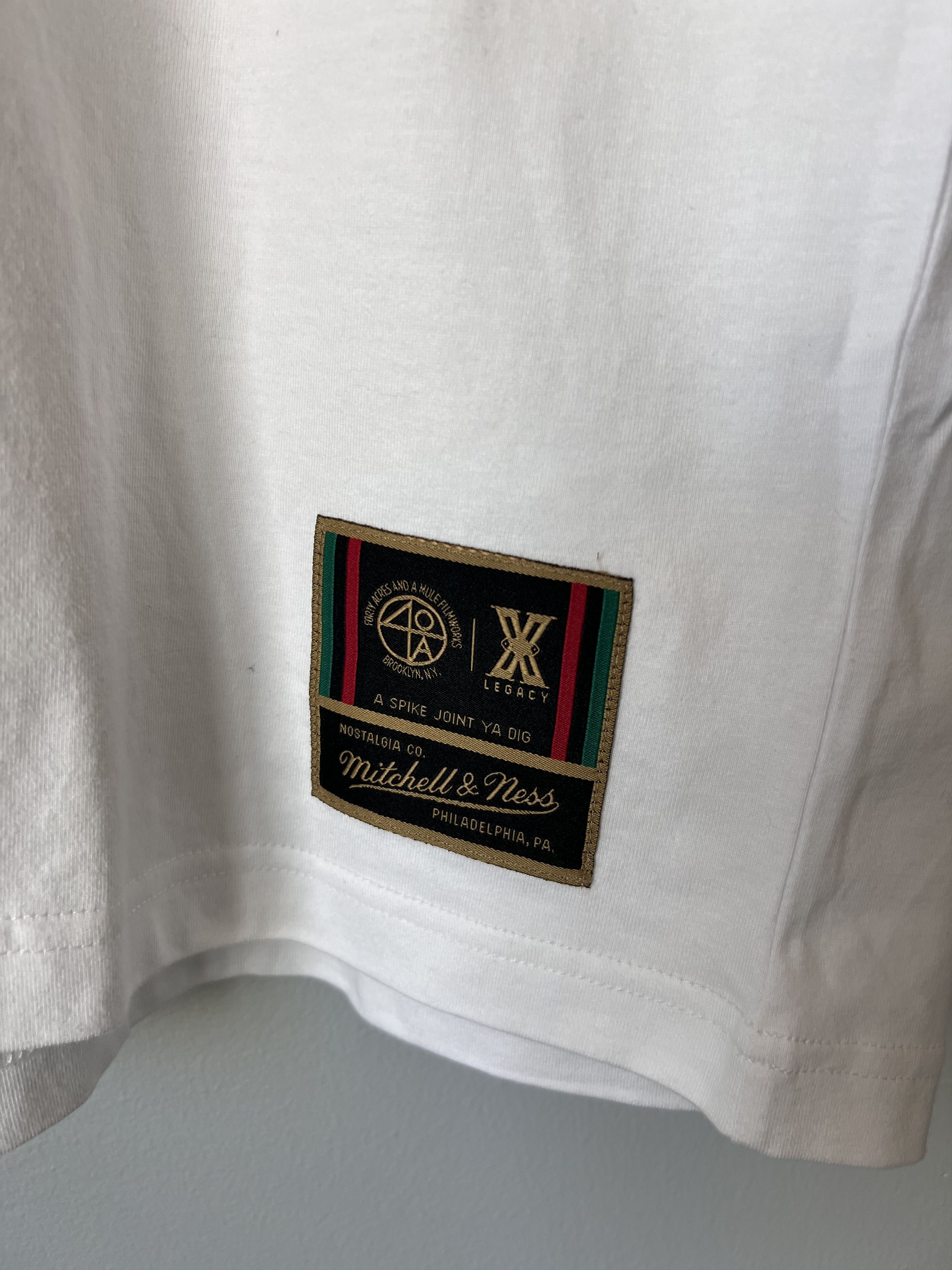 Mitchell & Ness Mitchell & Ness Spike Lee Malcolm X Centennial Tee in White Size US XXL / EU 58 / 5 - 4 Thumbnail