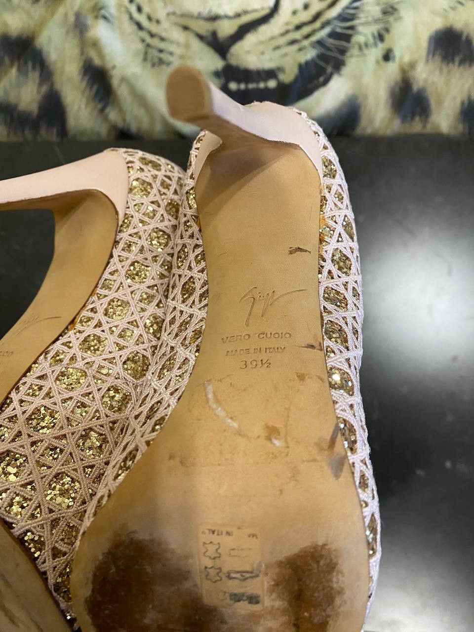 Giuseppe Zanotti Authentic Giuseppe Zanotti embroidered pump heels Size US 9.5 / IT 39.5 - 3 Thumbnail