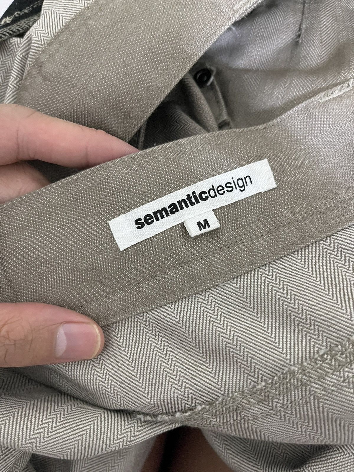 semanticdesign 00s Semantic Avant-Garde Cargo Pants Size US 32 / EU 48 - 5 Thumbnail