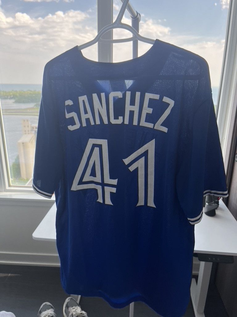Vintage Vintage Blue Jays Sanchez Jersey Size US XL / EU 56 / 4 - 5 Thumbnail