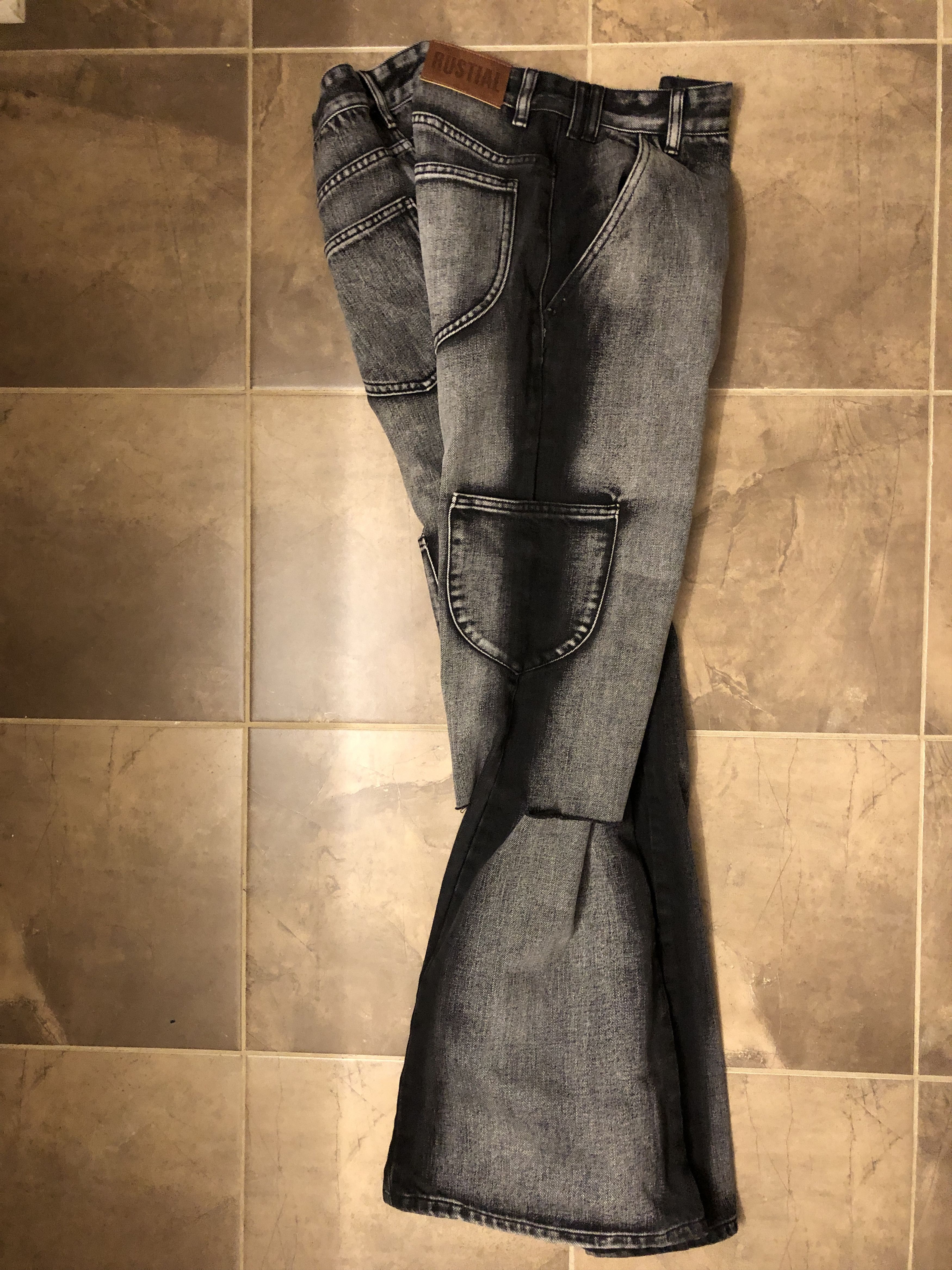 Other Rustial Euthis Flared Denim Jeans NEVER WORN Size US 32 / EU 48 - 4 Thumbnail