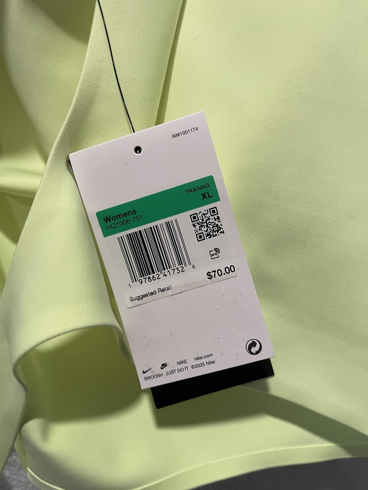 Nike Nike Sleeveless Bodysuit in Light Yellow Size S / US 4 / IT 40 - 5 Thumbnail