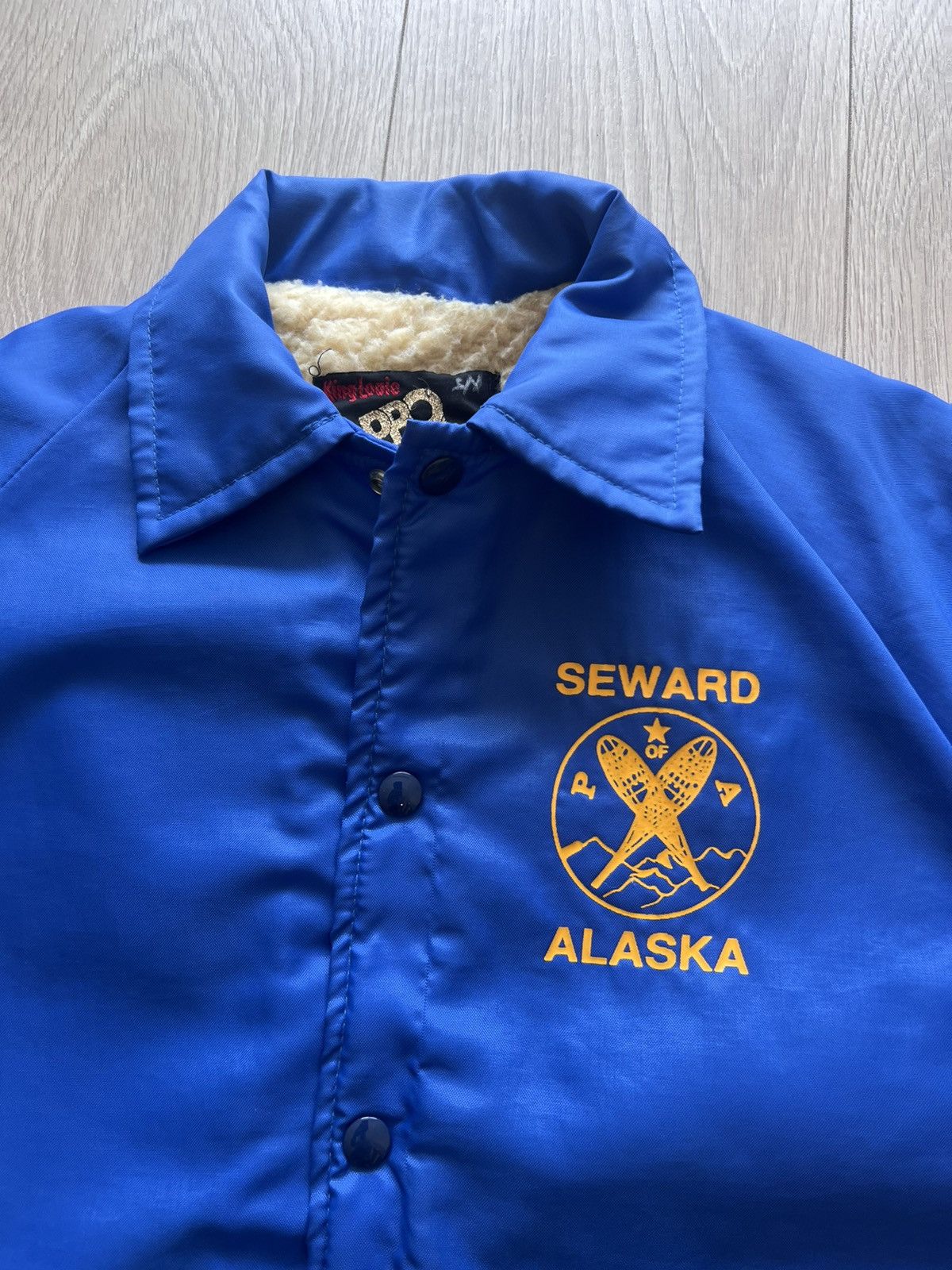 Japanese Brand × Vintage Vintage 70s King Louie Pro Fit Seward Alaska Sherpa Jacket Size US M / EU 48-50 / 2 - 2 Thumbnail