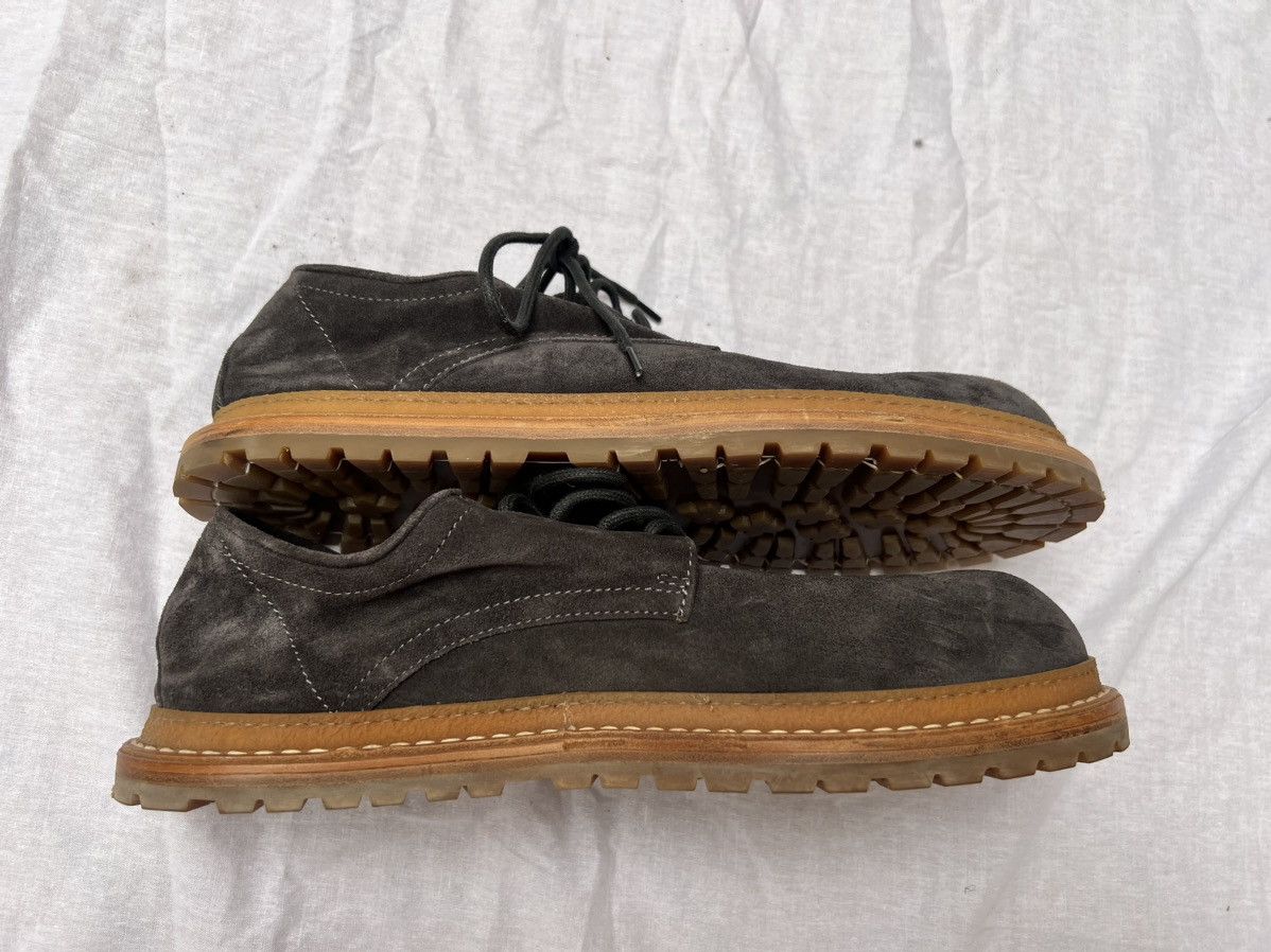 Ann Demeulemeester Dark grey reverse leather shoes Size US 9 / EU 42 - 4 Thumbnail