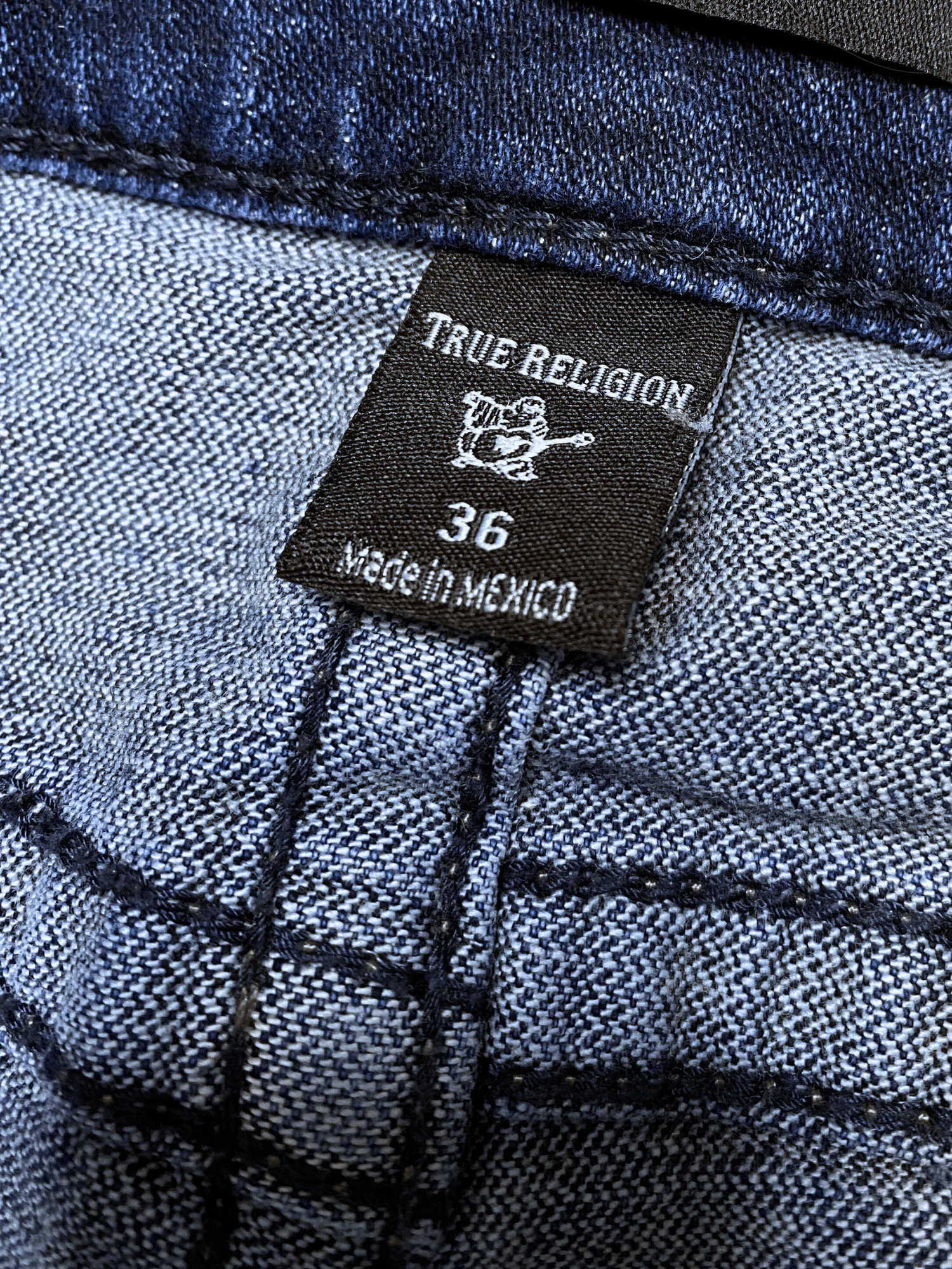 True Religion × Vintage Y2K True Religion Jeans Size US 36 / EU 52 - 5 Thumbnail