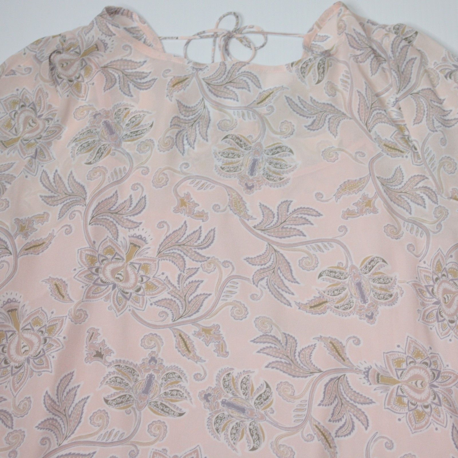 Loft Lacy Floral Flounce Dress in Light Pink NWOT $89.50 Size M / US 6-8 / IT 42-44 - 11 Thumbnail