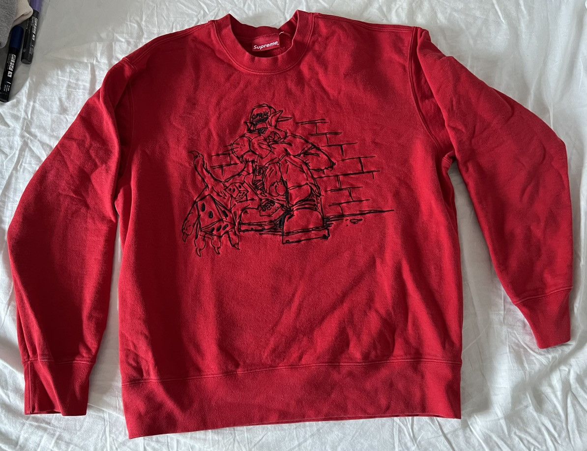 Supreme Supreme Dice Crewneck Size US M / EU 48-50 / 2 - 2 Thumbnail
