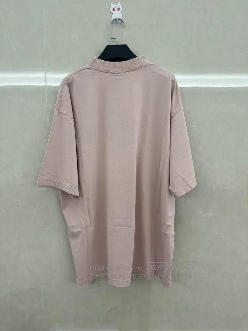 Balenciaga Balenciaga Pink Letter Short Sleeve Size US L / EU 52-54 / 3 - 2 Thumbnail