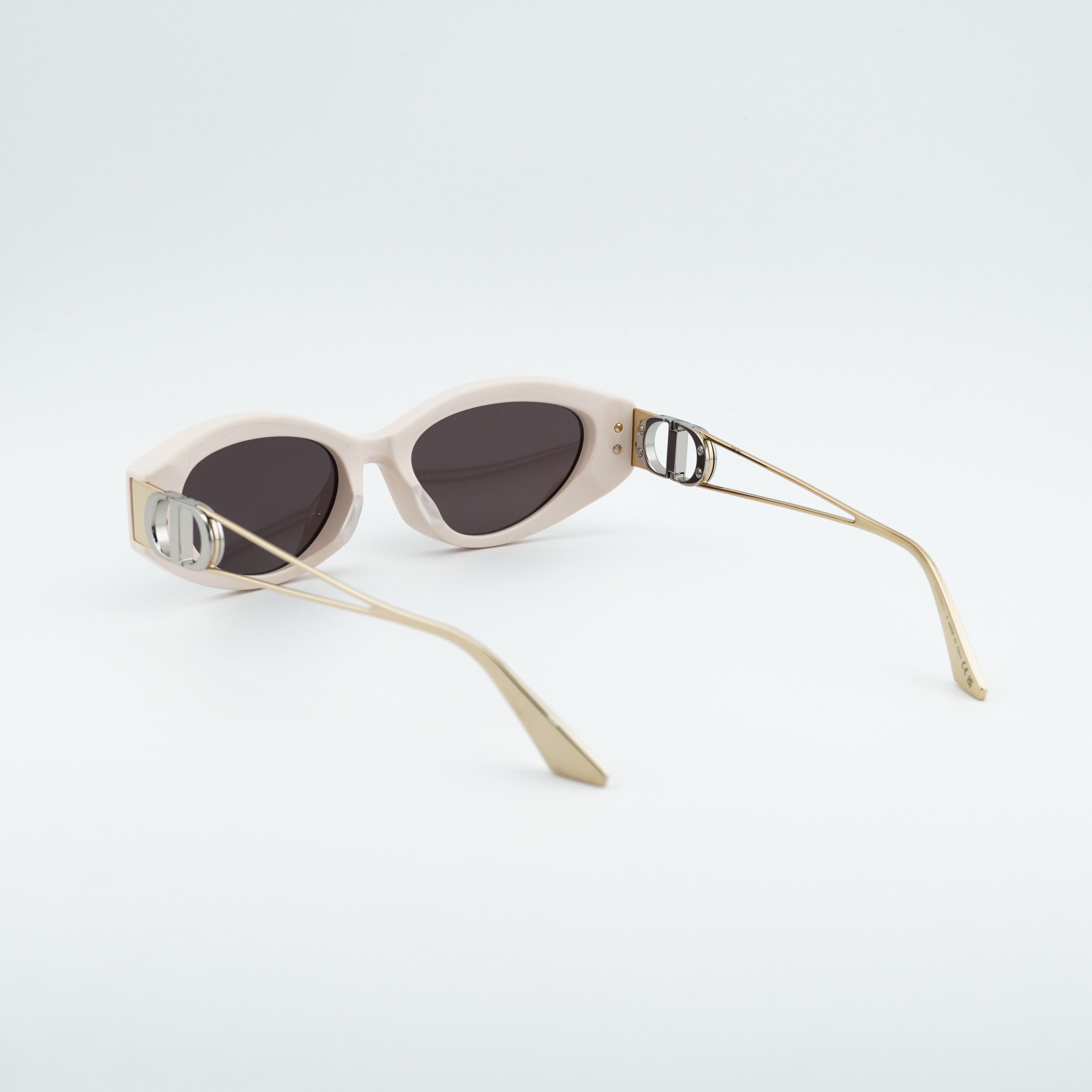 Dior Dior 30MONTAIGNE B6F 43F0 Sunglasses Pink/Gold Cat Eye Frame Size ONE SIZE - 3 Thumbnail