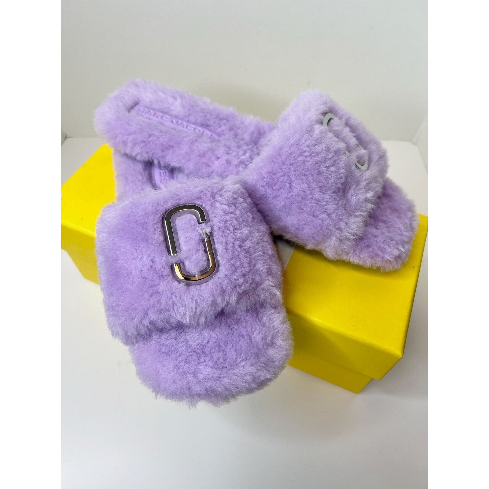 Marc Jacobs NWT! Marc Jacobs The J Marc Teddy Sandals, Size 38 Size US 8 / IT 38 - 6 Thumbnail