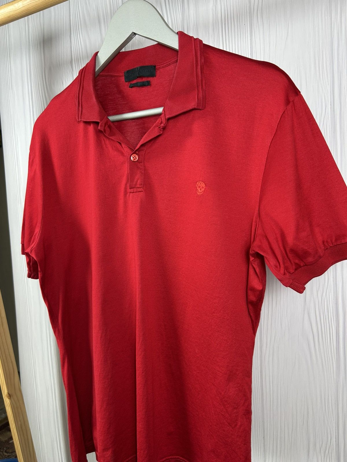 Alexander McQueen × Designer Alexander McQueen Made In Italy Skull Polo Size US M / EU 48-50 / 2 - 2 Thumbnail