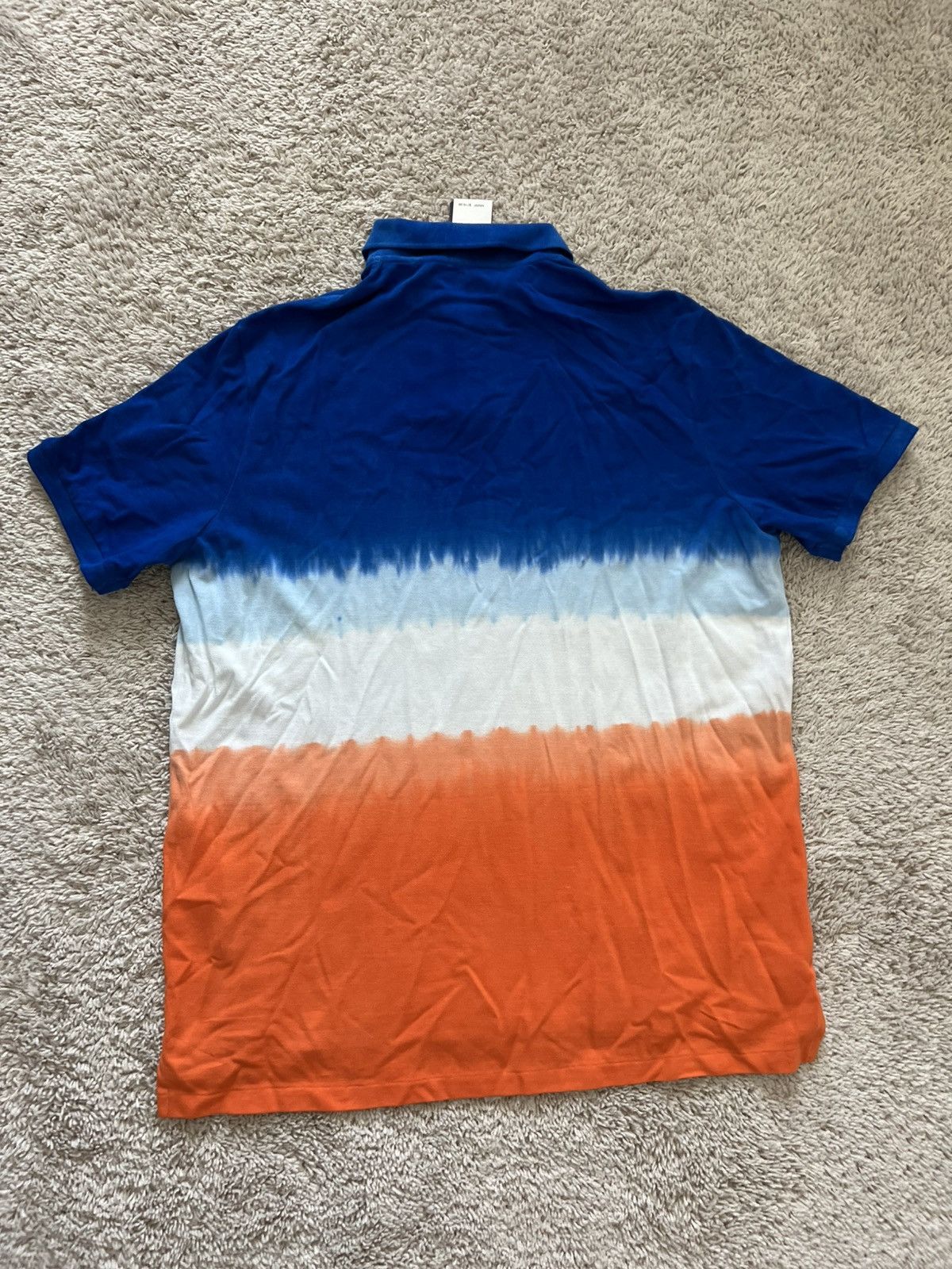 Polo Ralph Lauren Polo Ralph Lauren Men's Blue Classic-Fit Tie-Dye Polo Shirt Size US XL / EU 56 / 4 - 7 Thumbnail