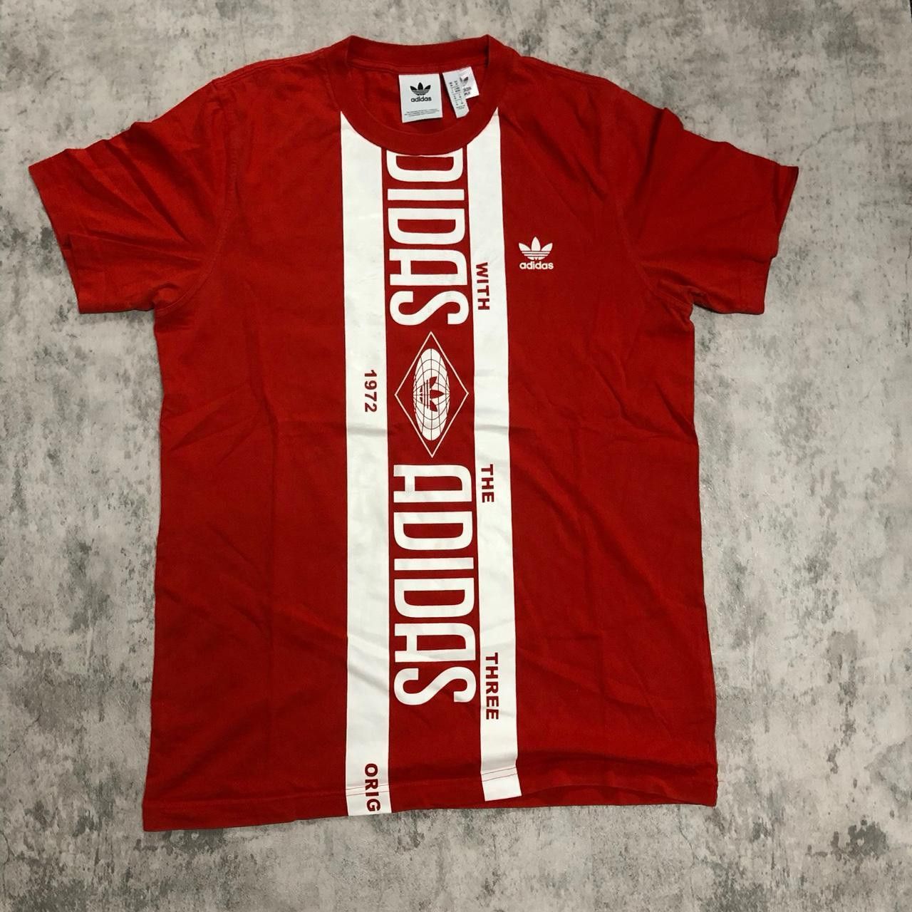 Adidas Adidas T-shirt red sportwear Size US M / EU 48-50 / 2 - 1 Thumbnail