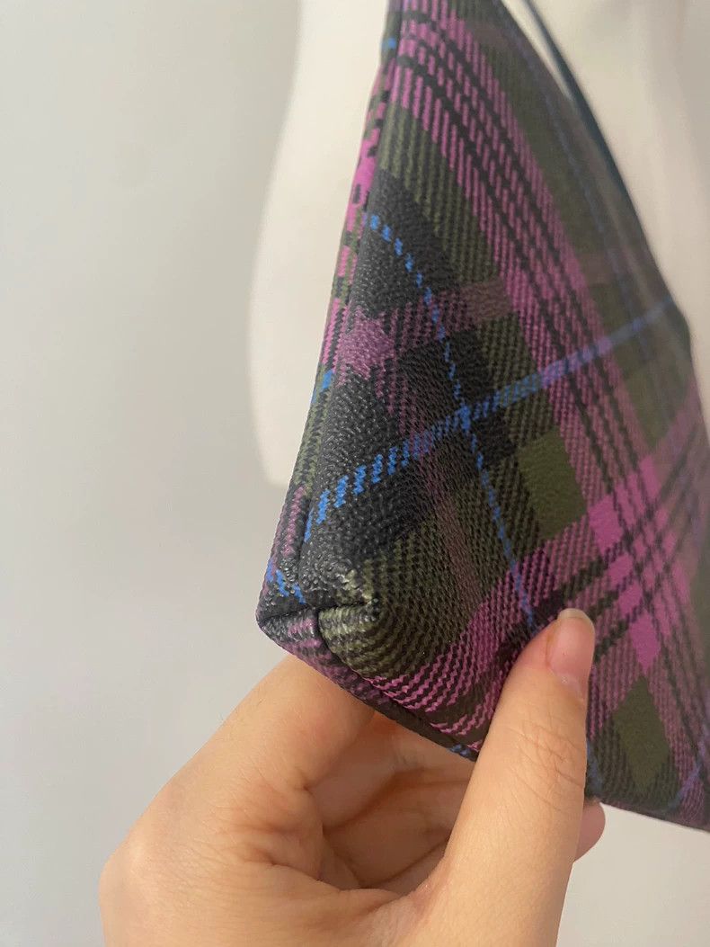 Vivienne Westwood Vivienne Westwood size os Saturn purple checkered shoulder Size ONE SIZE - 5 Thumbnail