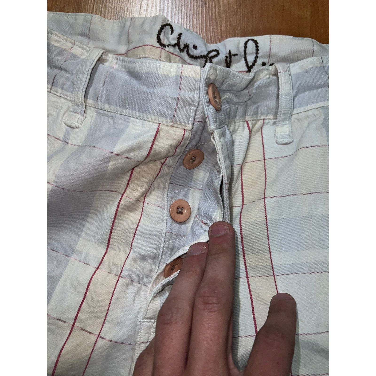 Chip & Pepper Chip and Pepper Cargo Shorts Checkered Striped 32 Small Hole Size US 32 / EU 48 - 6 Thumbnail