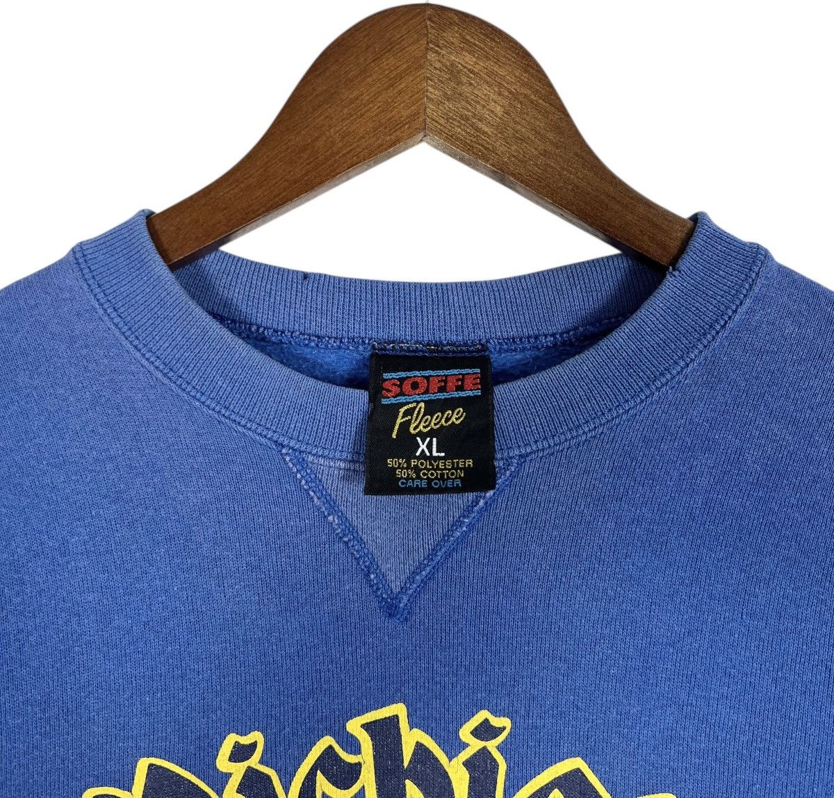 Vintage 90s Vintage University of Michigan Wolverines Crew Neck Size US M / EU 48-50 / 2 - 6 Thumbnail
