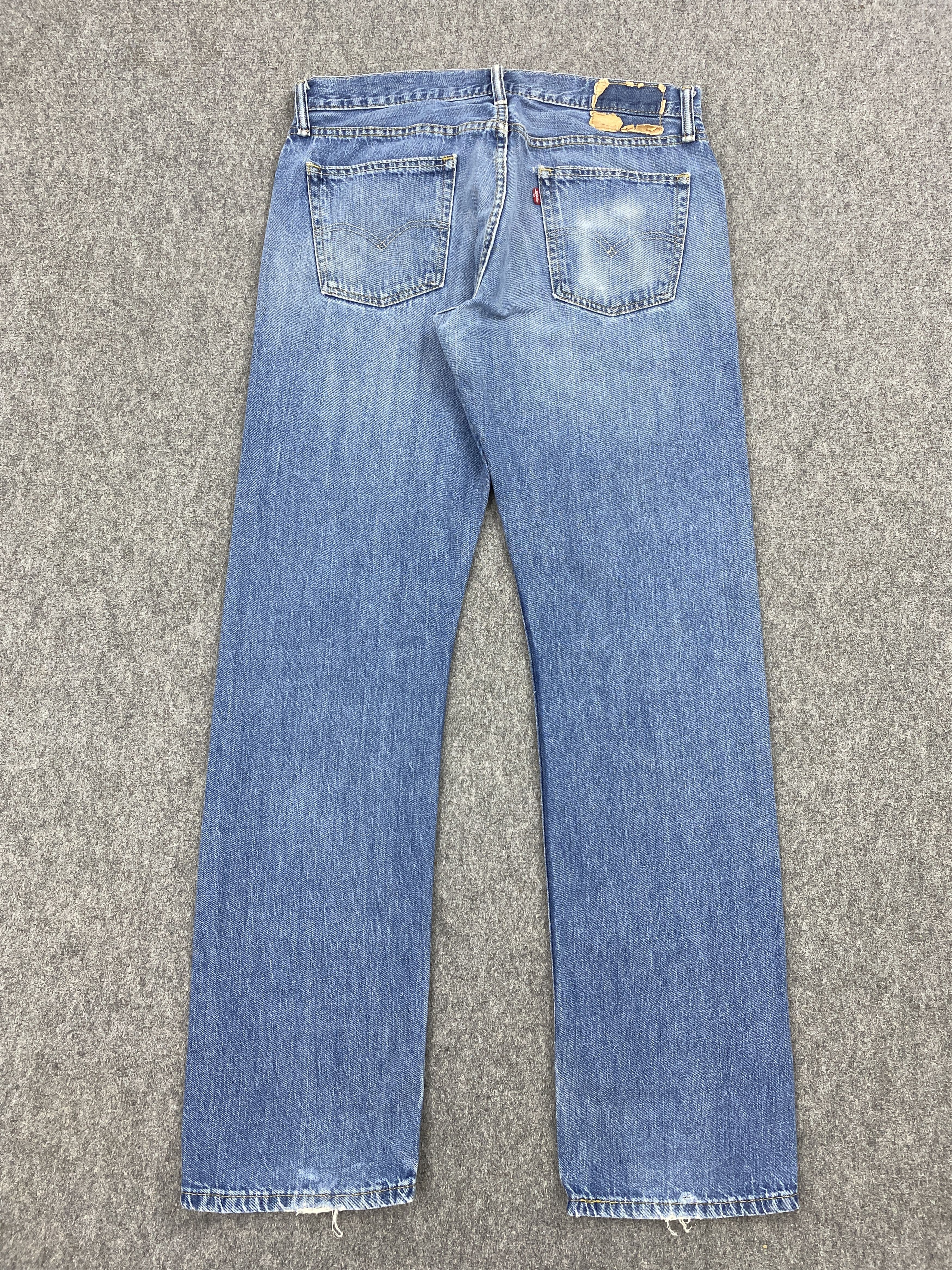 Levi's × Vintage Faded Blue Vintage Levis 514 Jeans Size US 34 / EU 50 - 3 Thumbnail