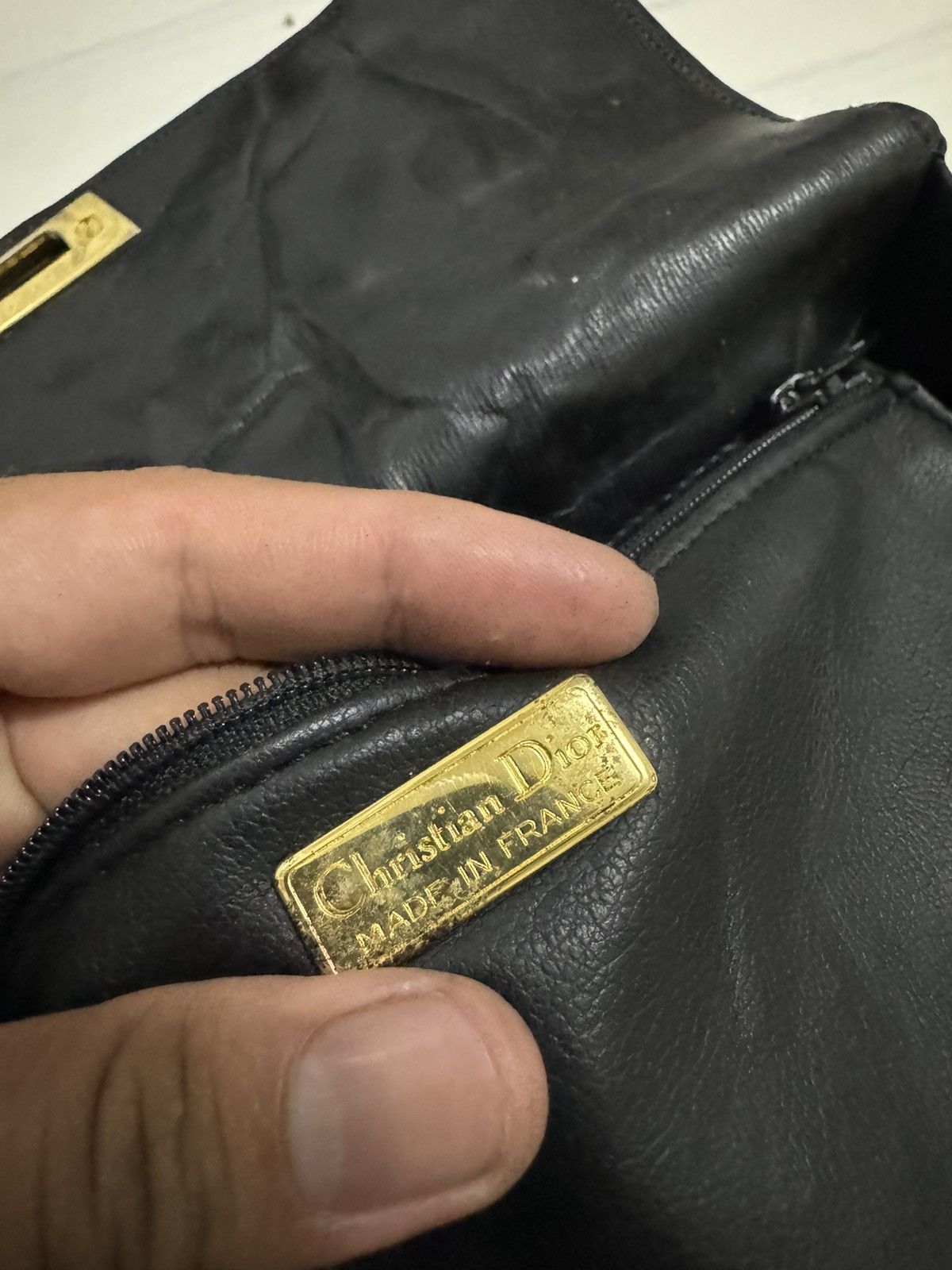 Dior × Vintage Vintage dior handle bag Size ONE SIZE - 12 Thumbnail