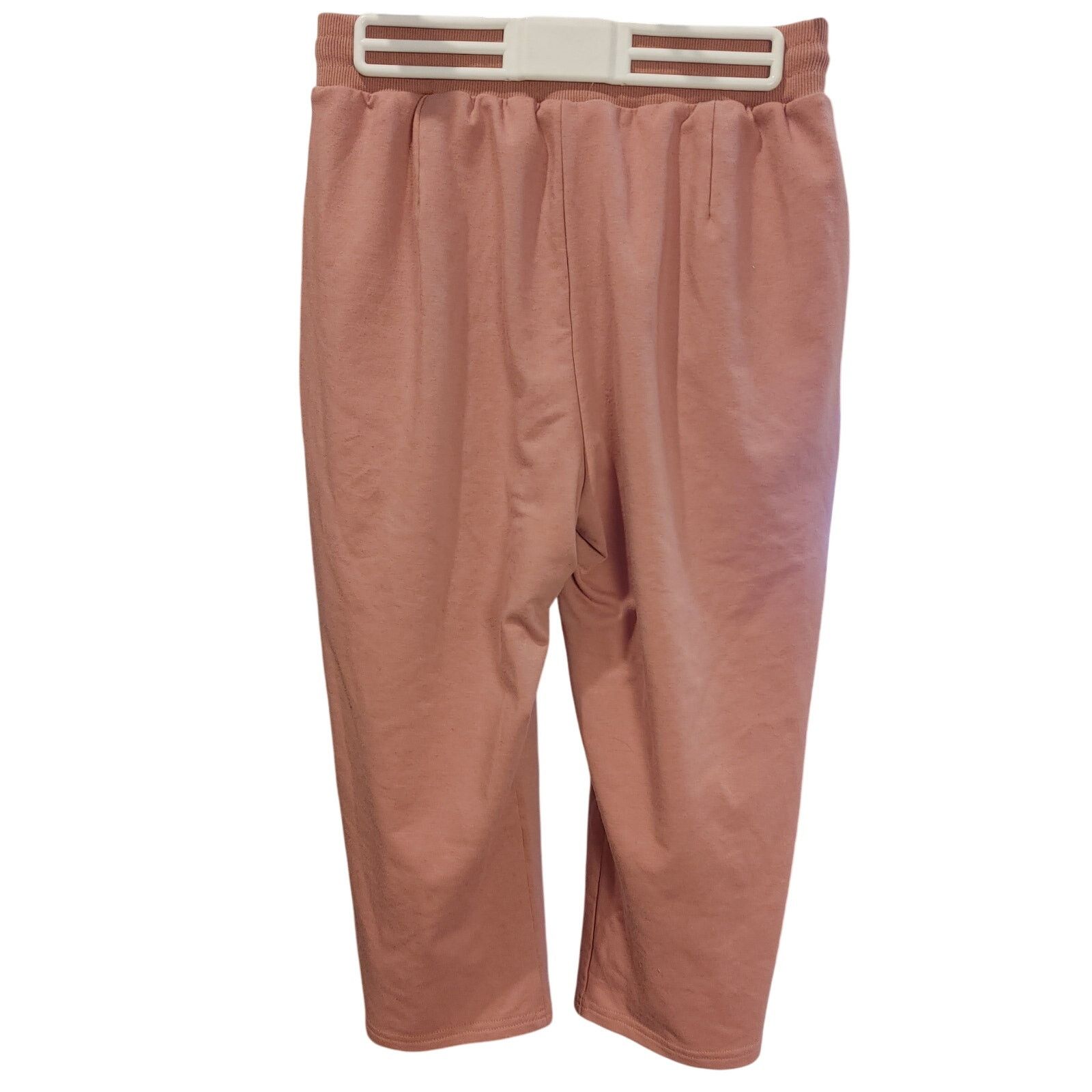 Other LexisLove Women's M Peachy Pink Capri Lounge Joggers Size 28" / US 6 / IT 42 - 2 Thumbnail